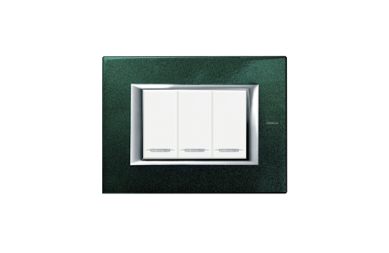 Mặt che màu Green sevres 3 module - HA4803VS