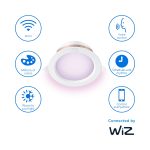 Đèn âm trần Philips Wiz 16 triệu màu