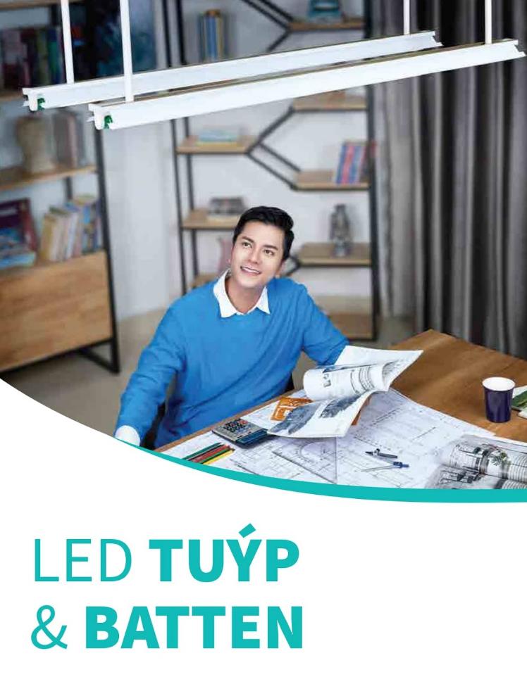 Đèn led philips tô điểm cho mọi không gian sống