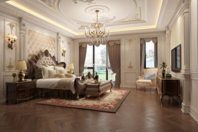 Sử dụng đèn led dây làm đèn hắt trần phòng ngủ lung linh hơn